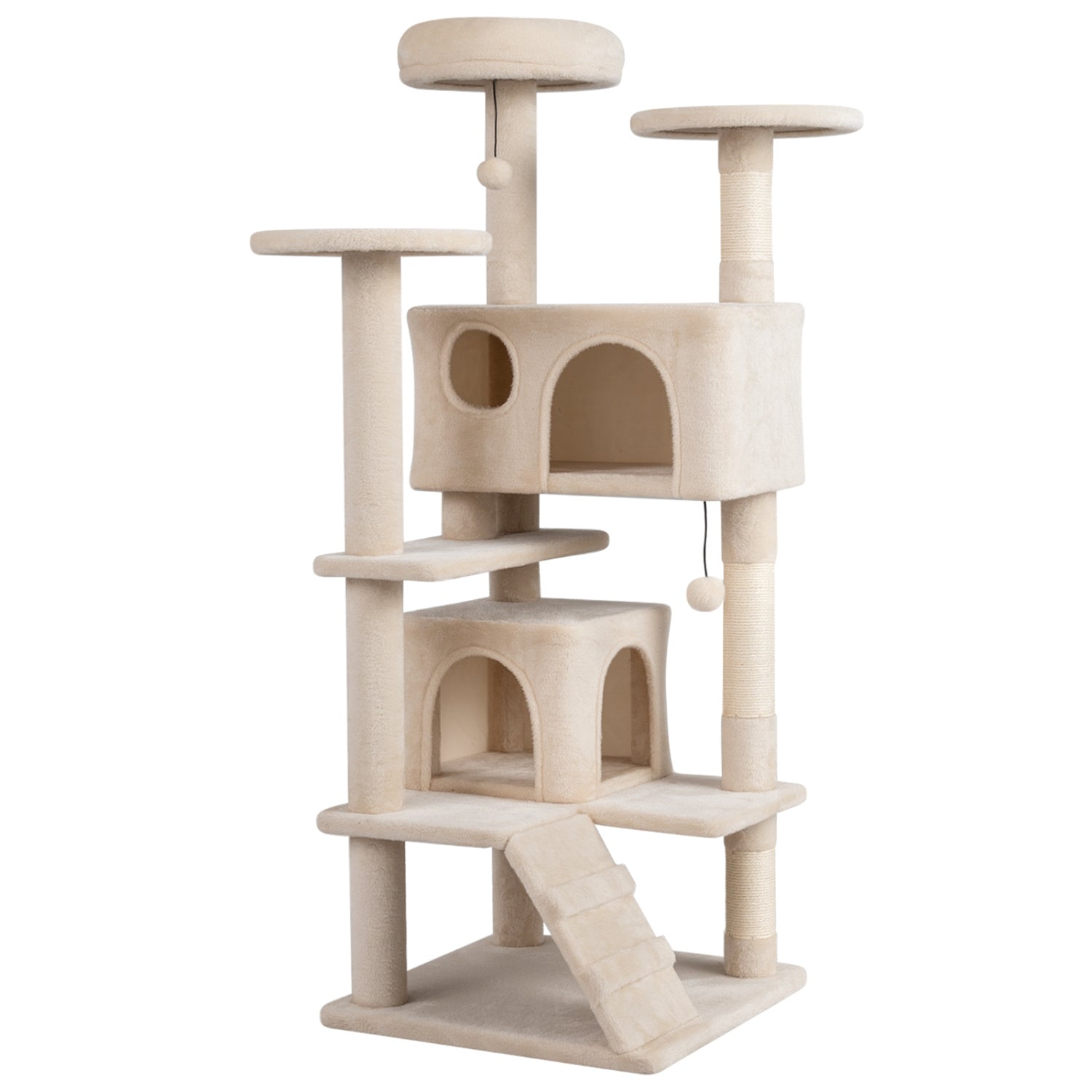 52 Inch Tall Cat Tree Tower for Indoor Cats