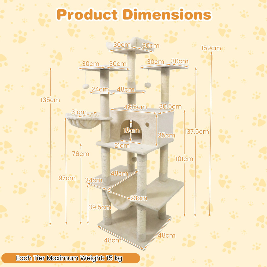 Large Cat Tree for Cats