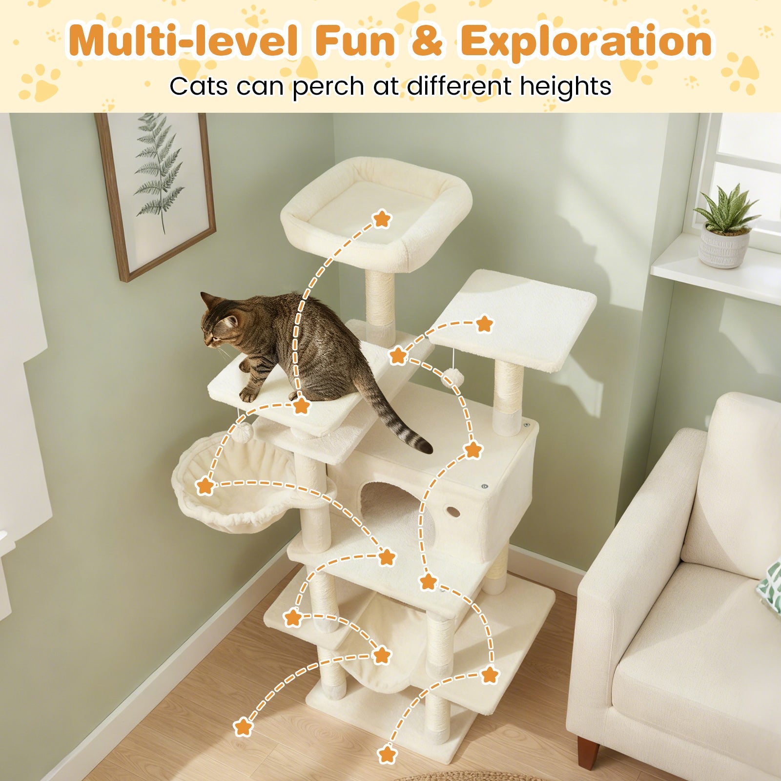 Large Cat Tree for Cats